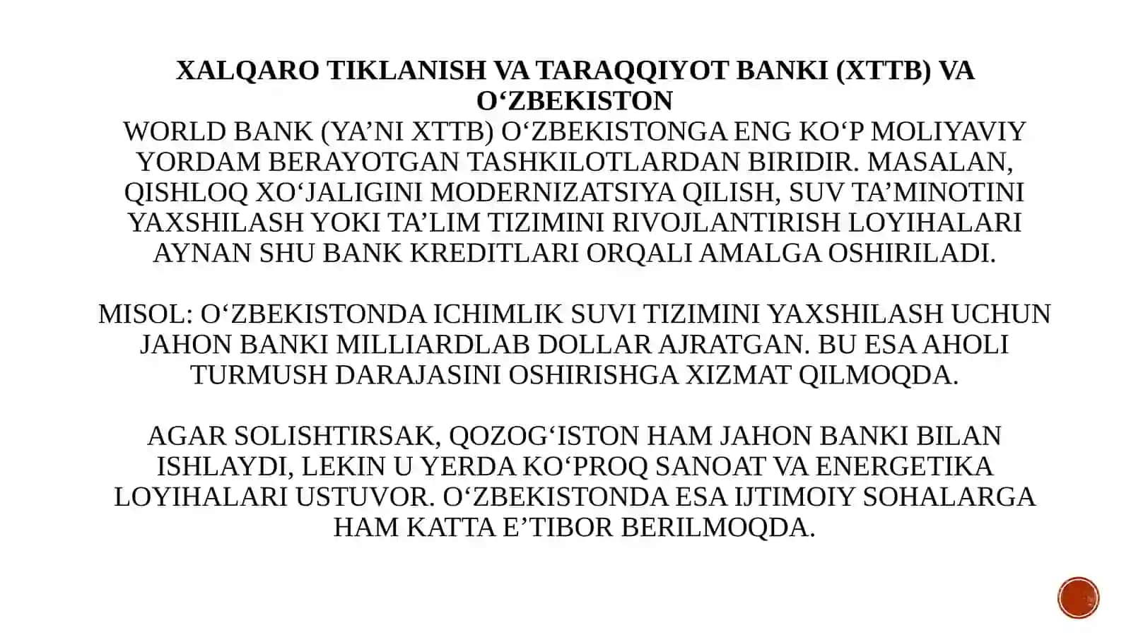 Xalqaro moliyaviy tizimi 4