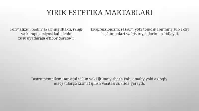 Estetika 4