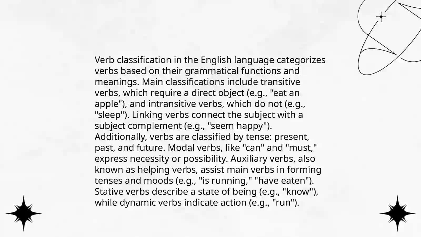 Classification. Different parts of speech 4