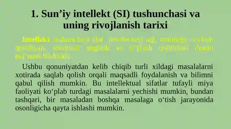 AXBOROT TEXNOLOGIYALARI FANIDAN MA’RUZA MATERIALLARI 4