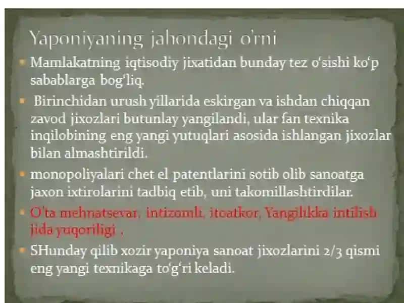 YAPONIYA 4
