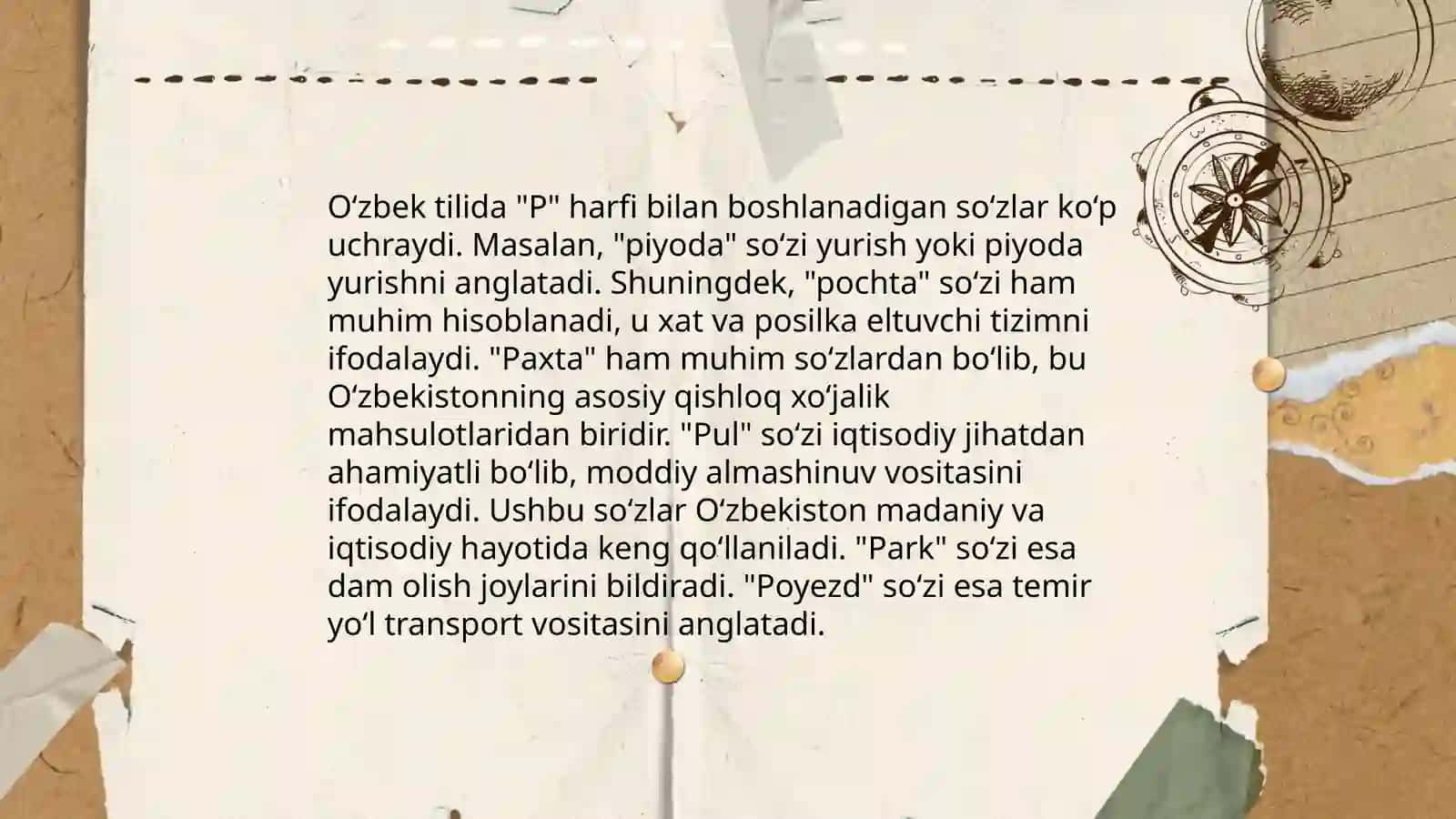 P va Q harflar tasnifi 4