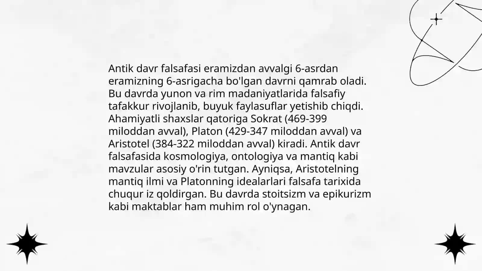 G'arb falsafasi 4