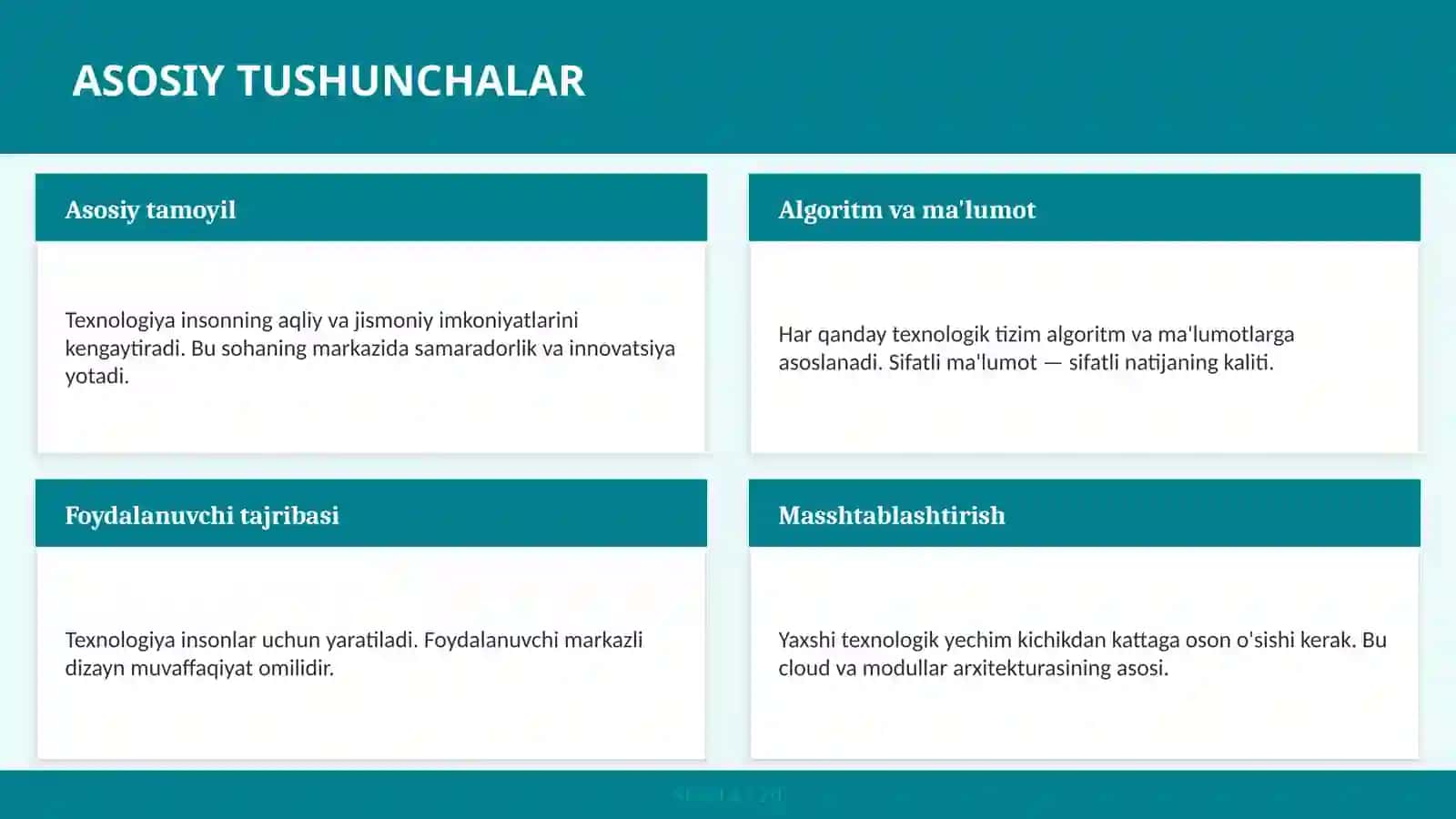 Avtonom mashinalar davri — talabalar uchun 4
