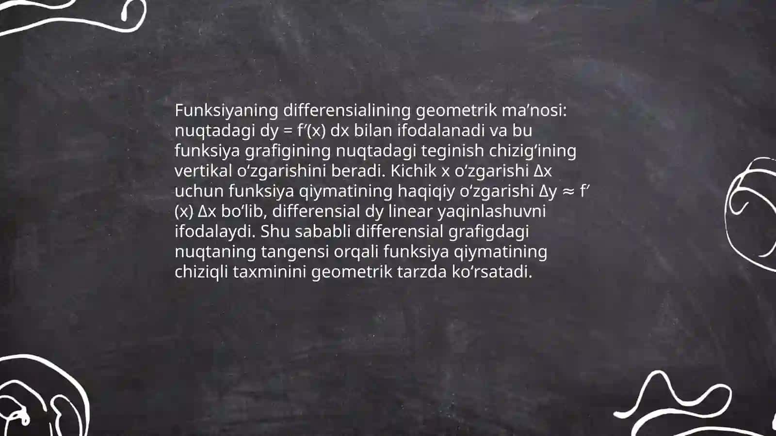 Funksiyaning differensiali 4