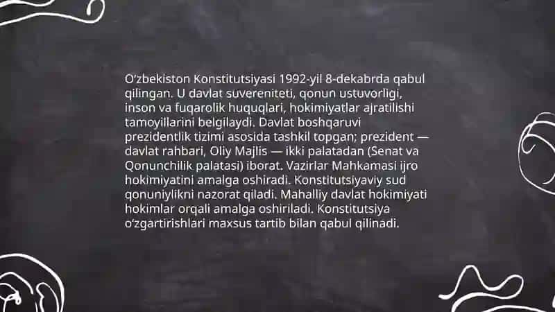 Oʻzbekiston mustaqil davlat 4
