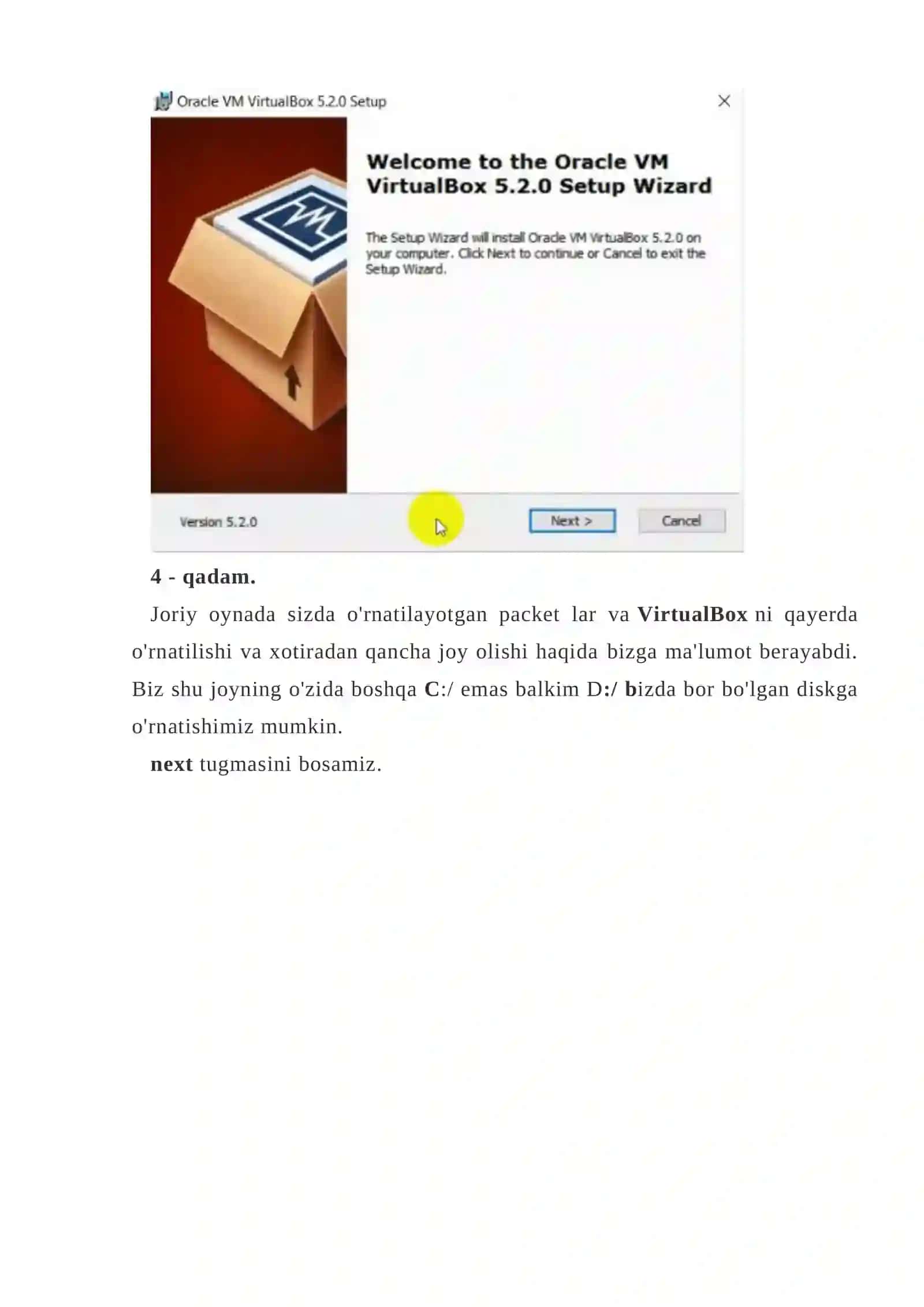 VirtualBox (Oracle VM VirtualBox) 4