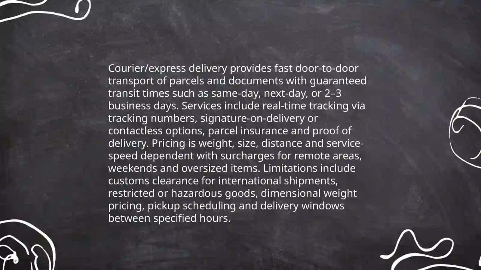 Methods of delivery 4