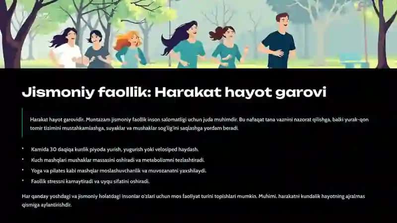 Sog'lom turmush tarzi 4