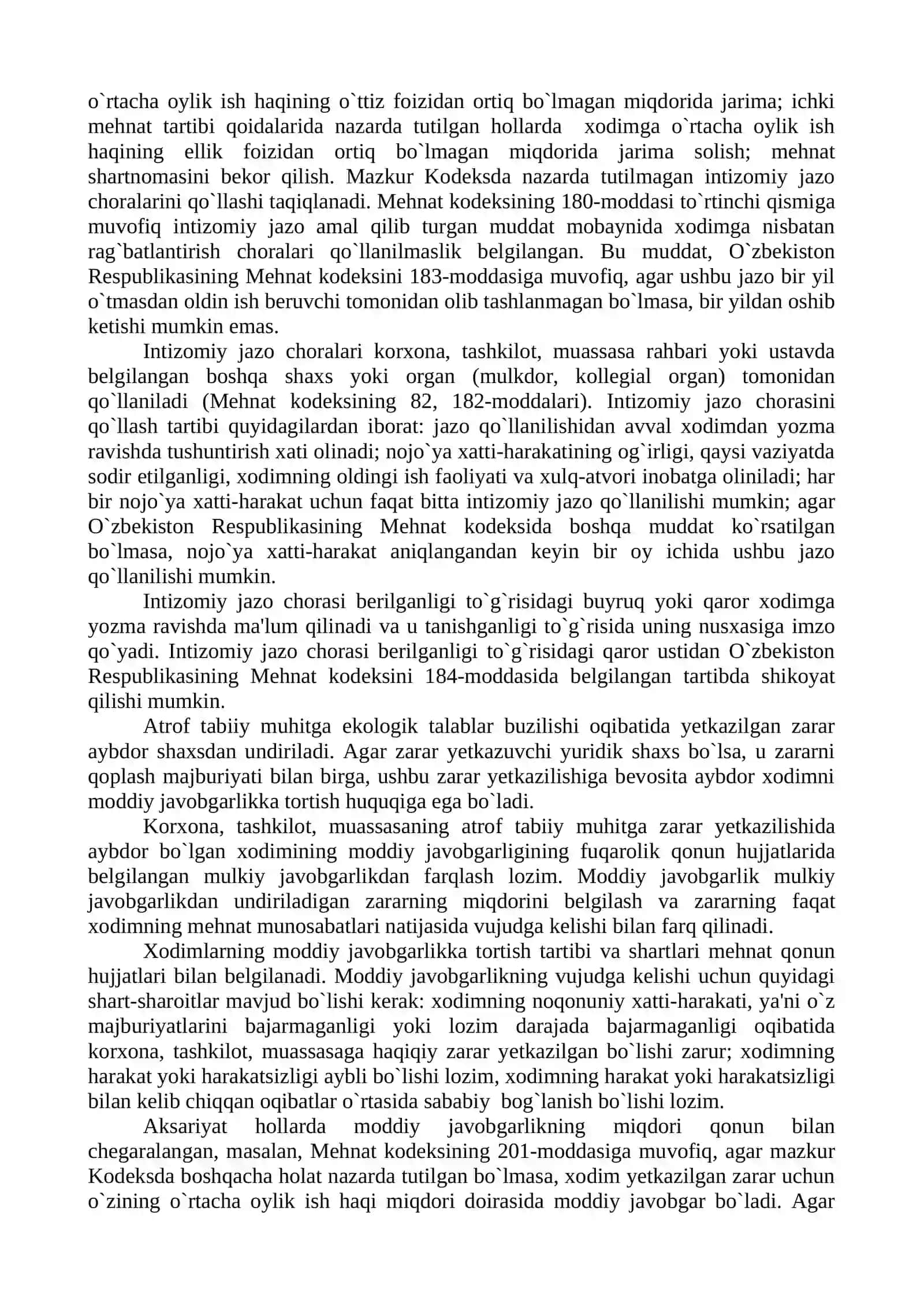 Ekologik javobgarlik TUSHUNCHSI VA TURLARI 4
