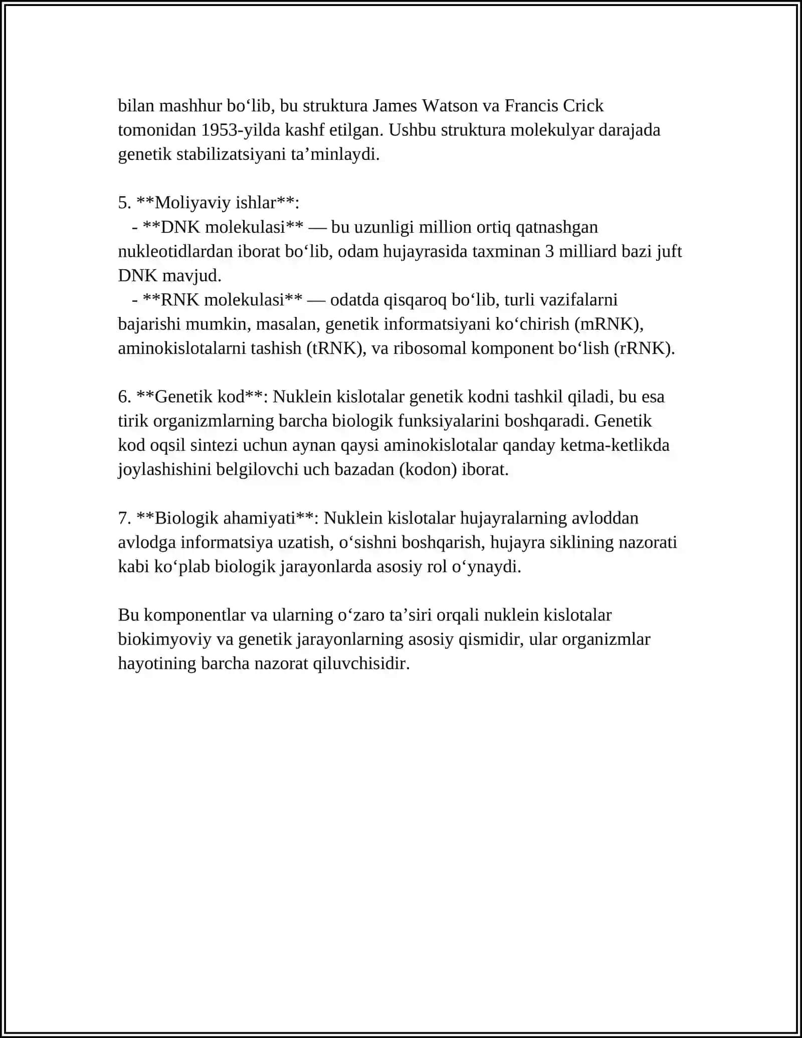 Nuklein kislotalar 4