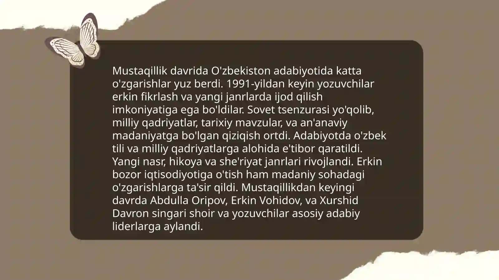 Istiqlol davri tanqidchiligining asosiy tamoyillari 4
