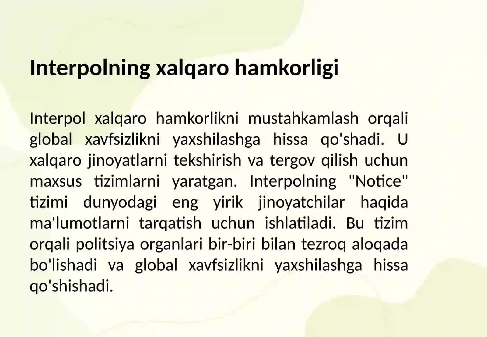 Interpol faoliyati 4