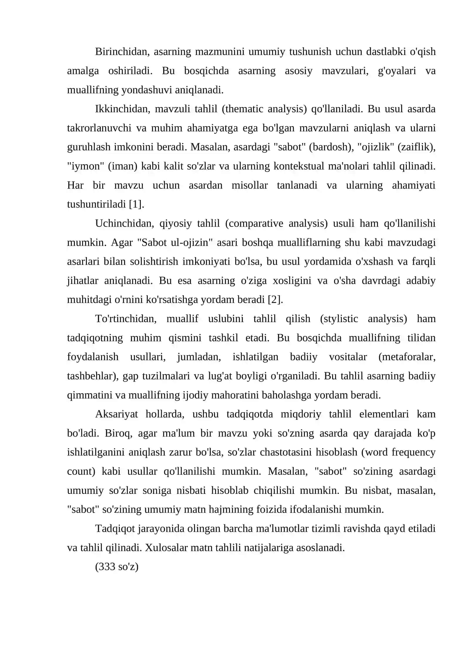 SABOT UL OJIZIN ASARI 4