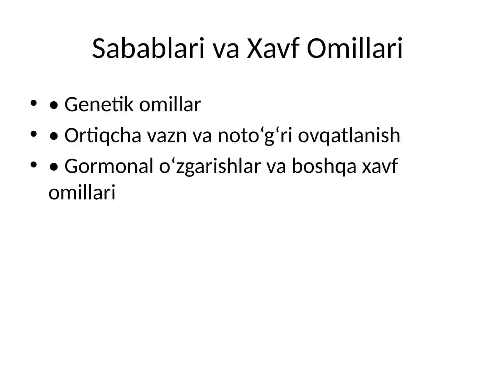 Qandli Diabet 4