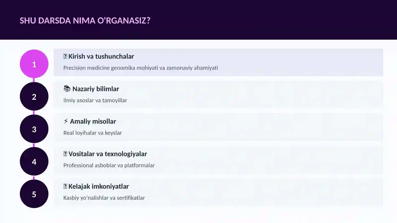 Precision medicine genomika 4