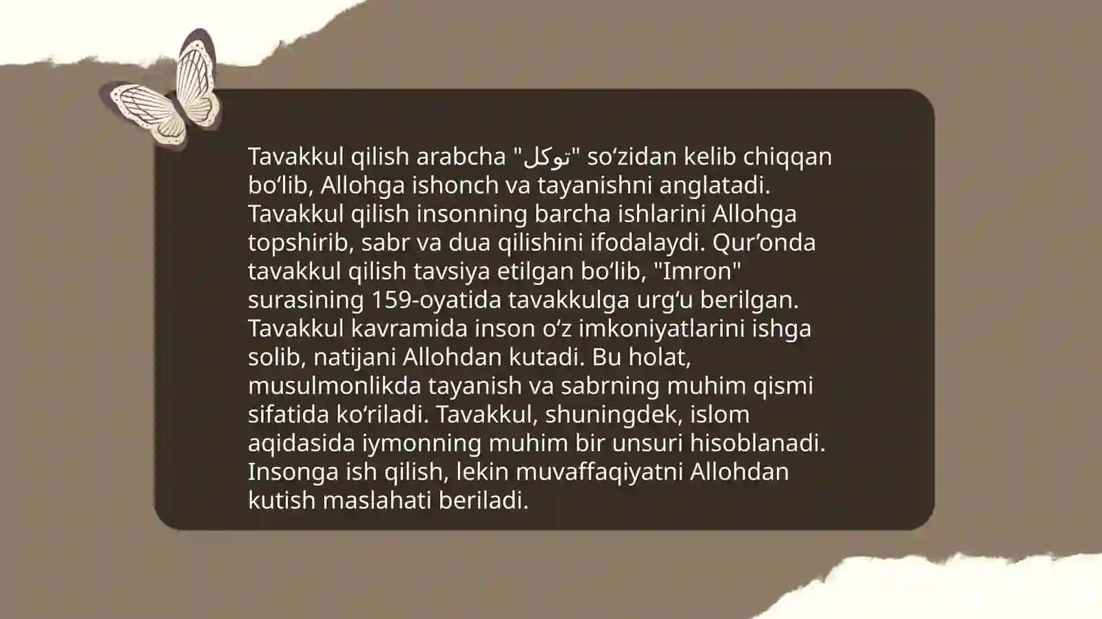Tavhidlini anglash 4