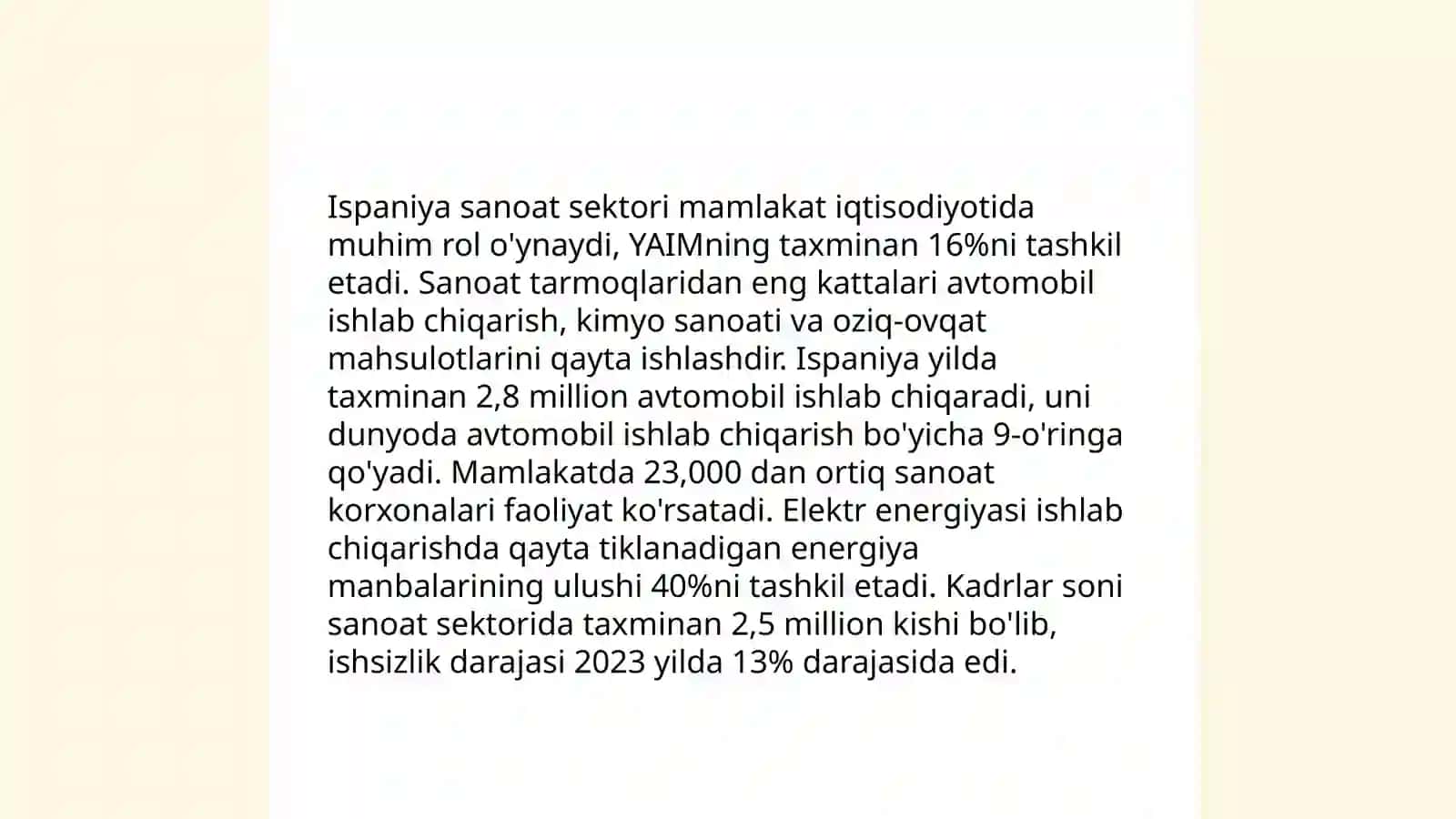 Ispaniya va ispaniya iqtisodiyoti 4