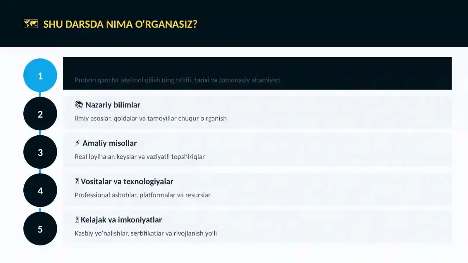 Protein qancha iste'mol qilish 4