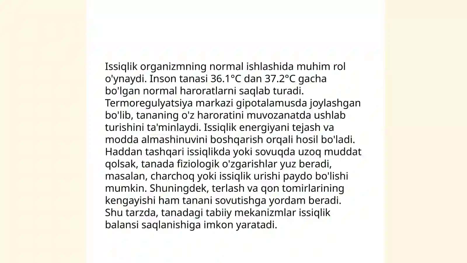 Hotira haqida 4