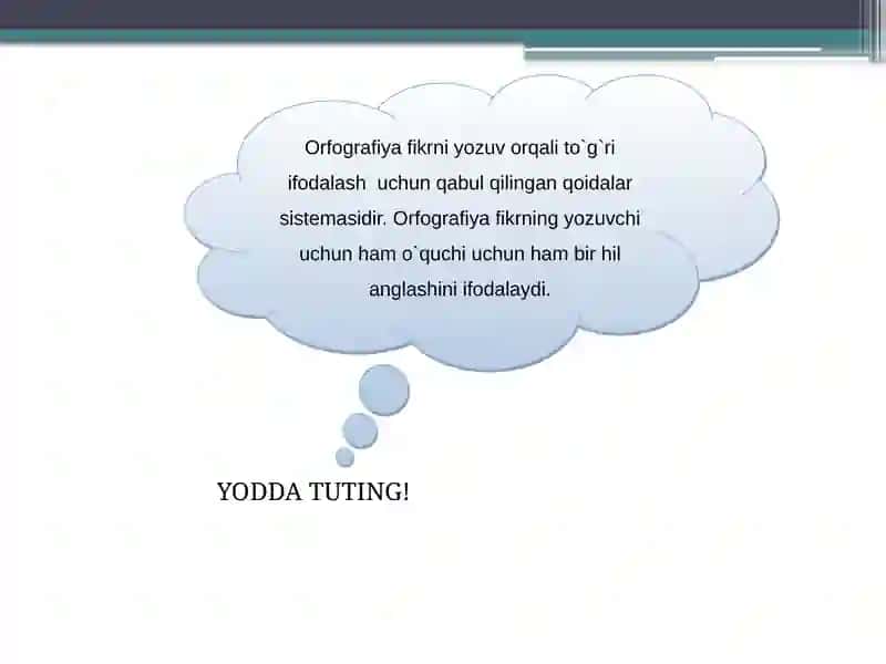 Imlo va imloviy mashqlar 4