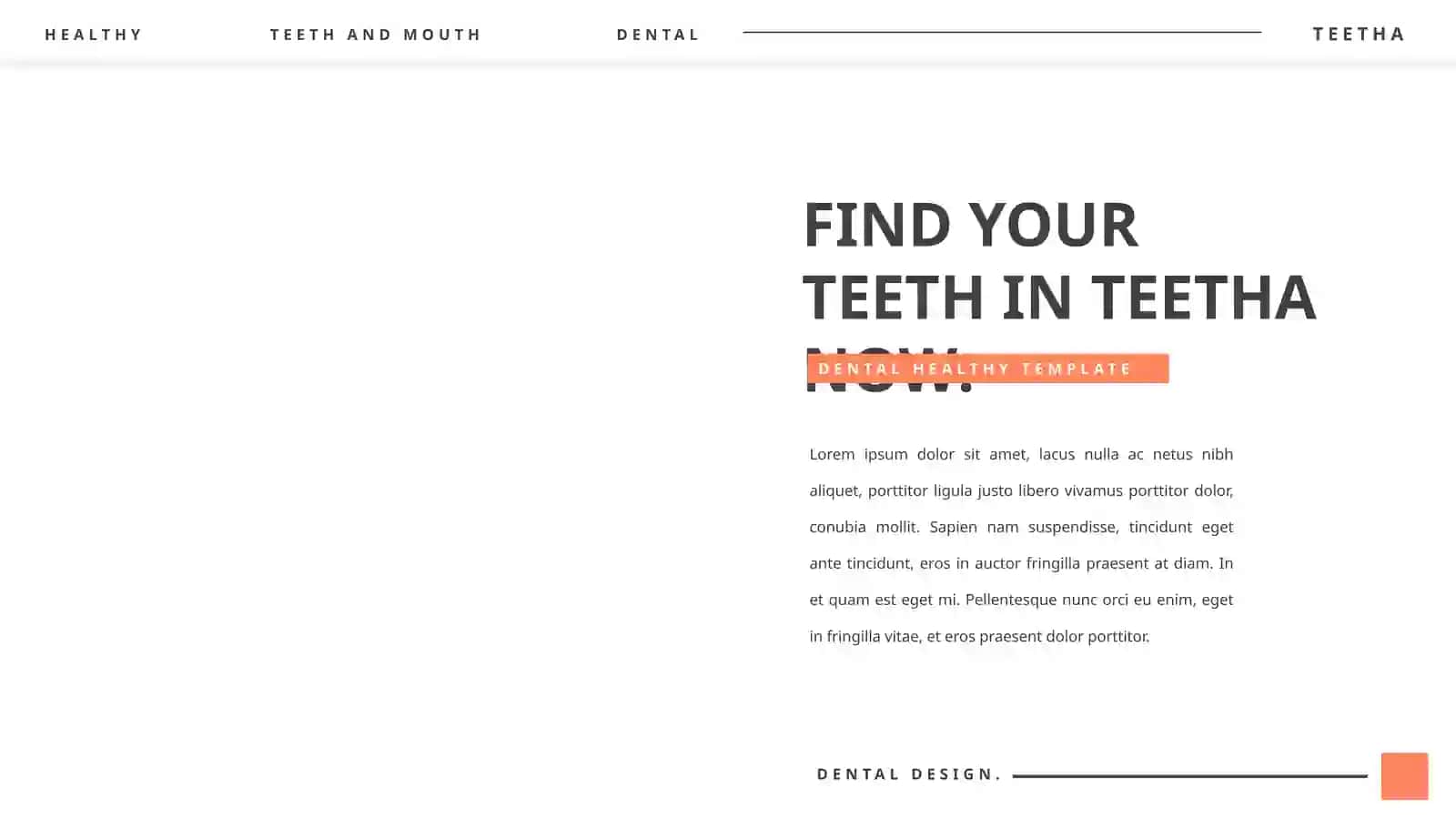 TEETHA DENTAL TEMPLATE 4