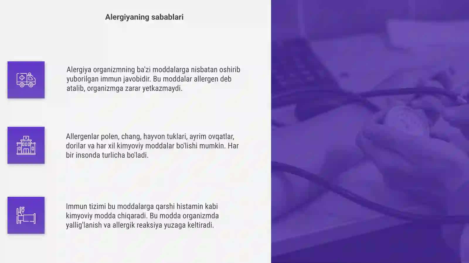 Alergiya va anafilaktika 4