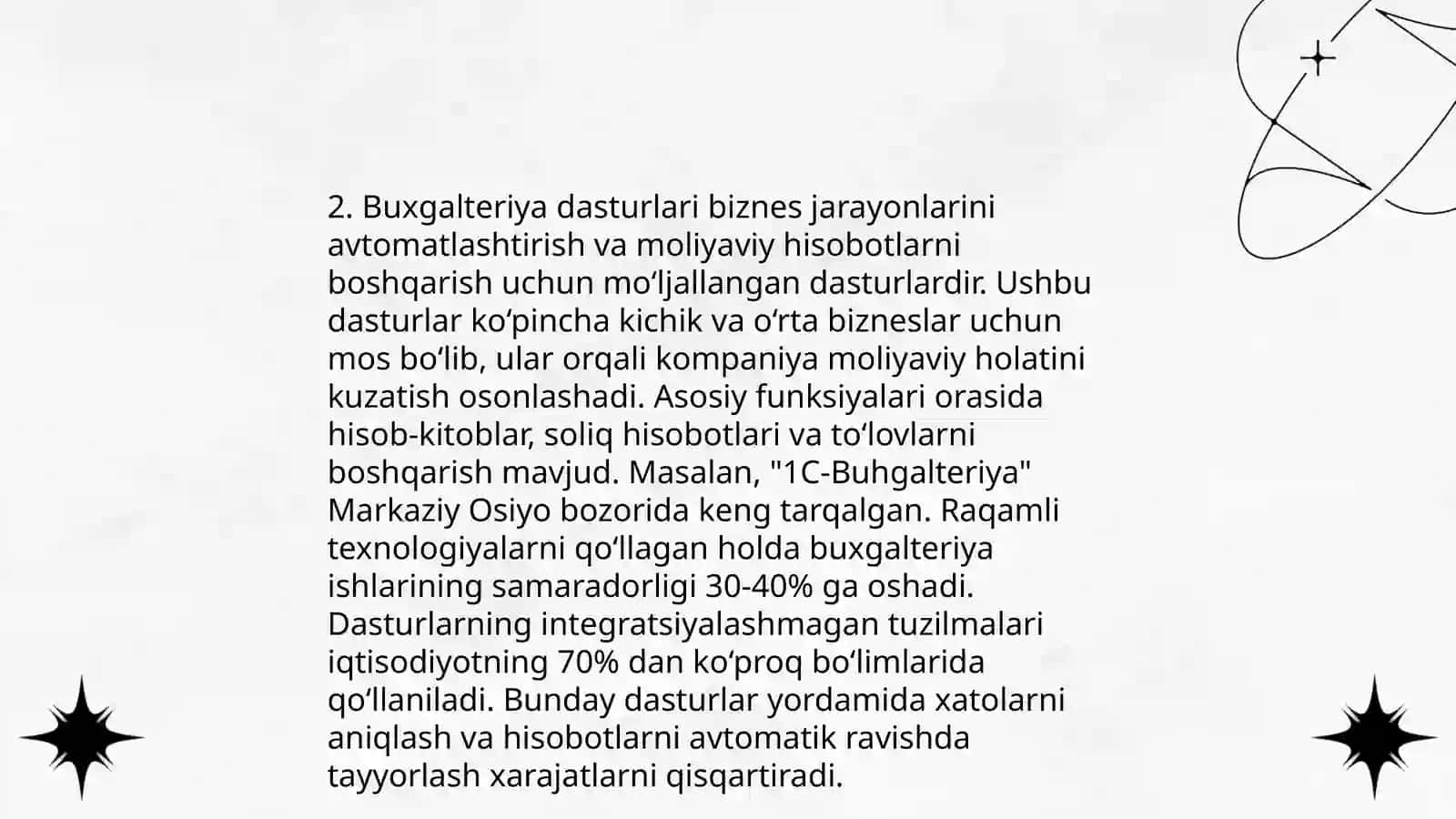 Moliya hisob-kitob dasturlari 4