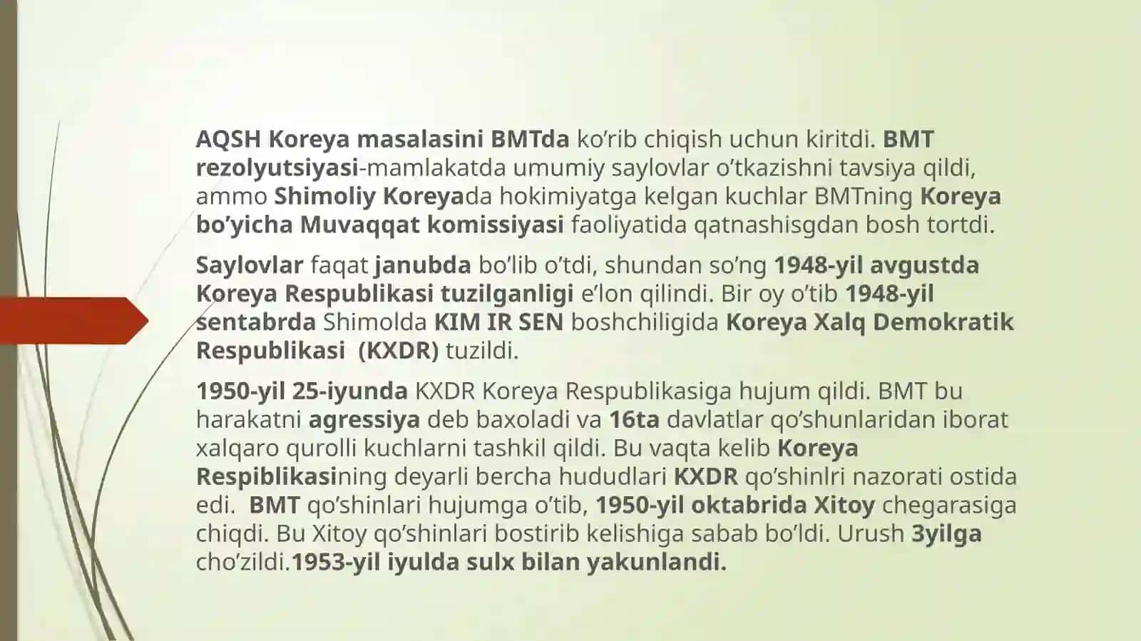 XX-XXI asrlarda Koreya va Mo’g’uliston 4