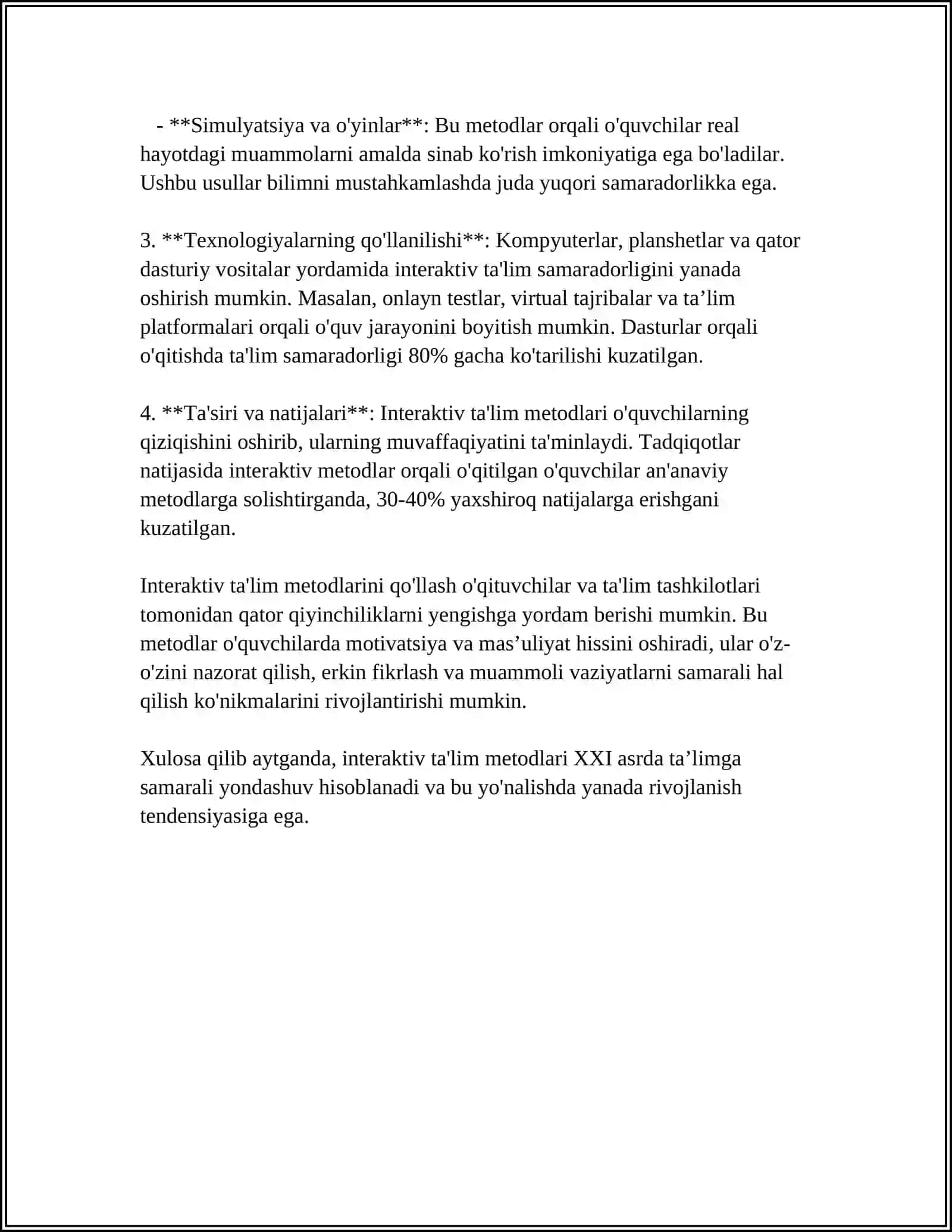 Interaktiv Ta'lim Metodlari 4