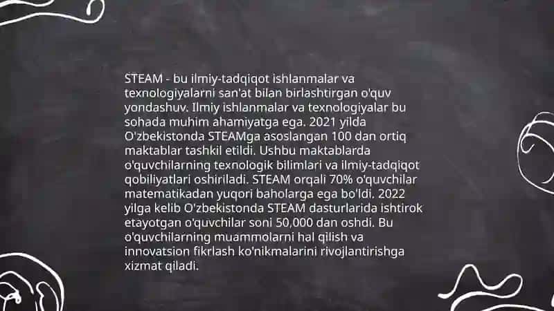 STEAM taʼlim tizimi 4