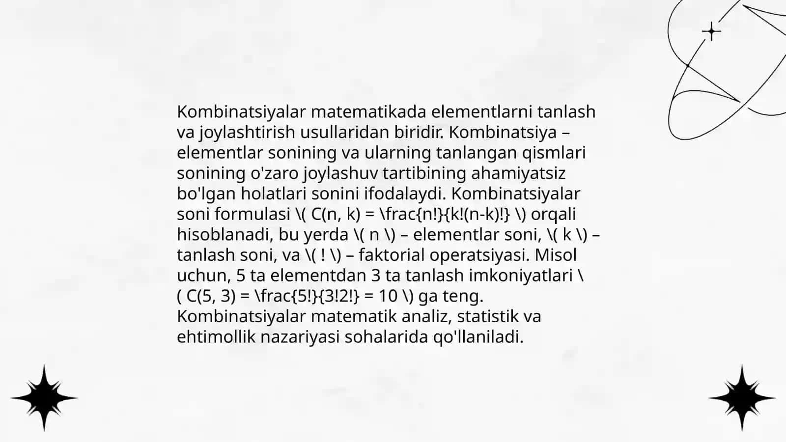 Permutatsiyalar 4