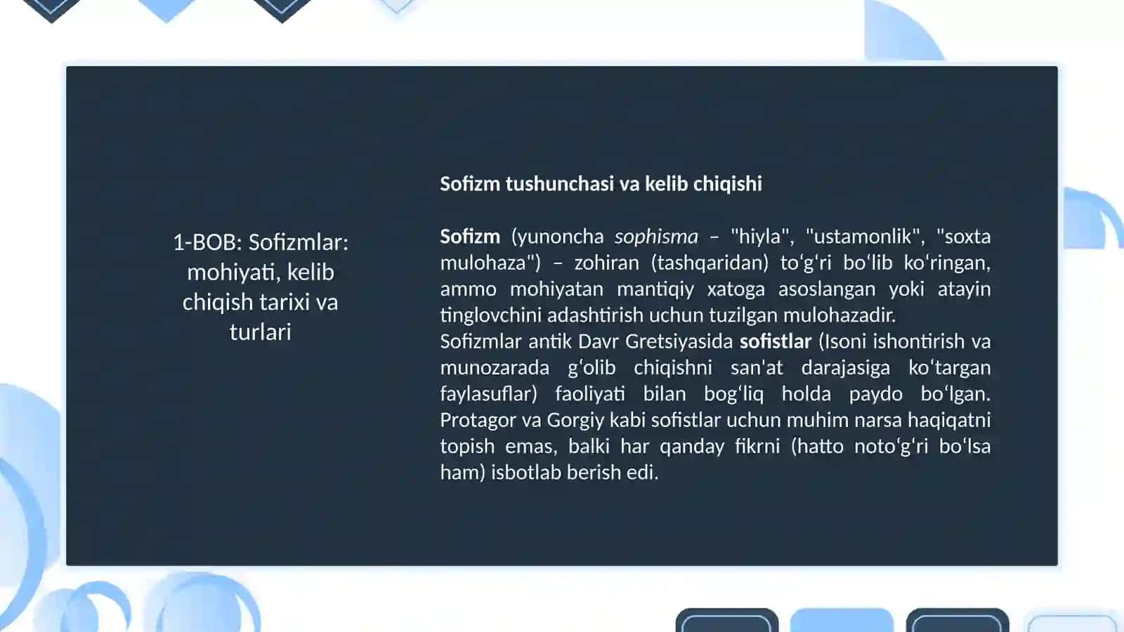 Paradokslar va sofizimlar 4