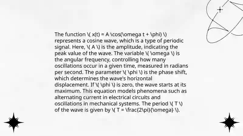 Displacement in Simple Harmonic Motion 4