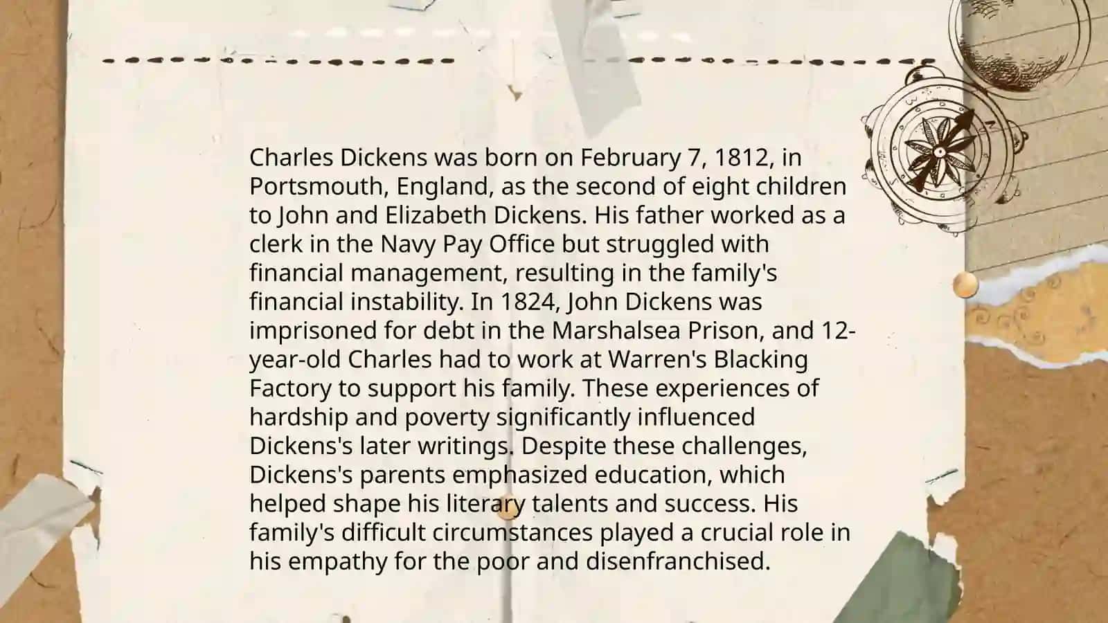 The life and work of Charles Dickens 4