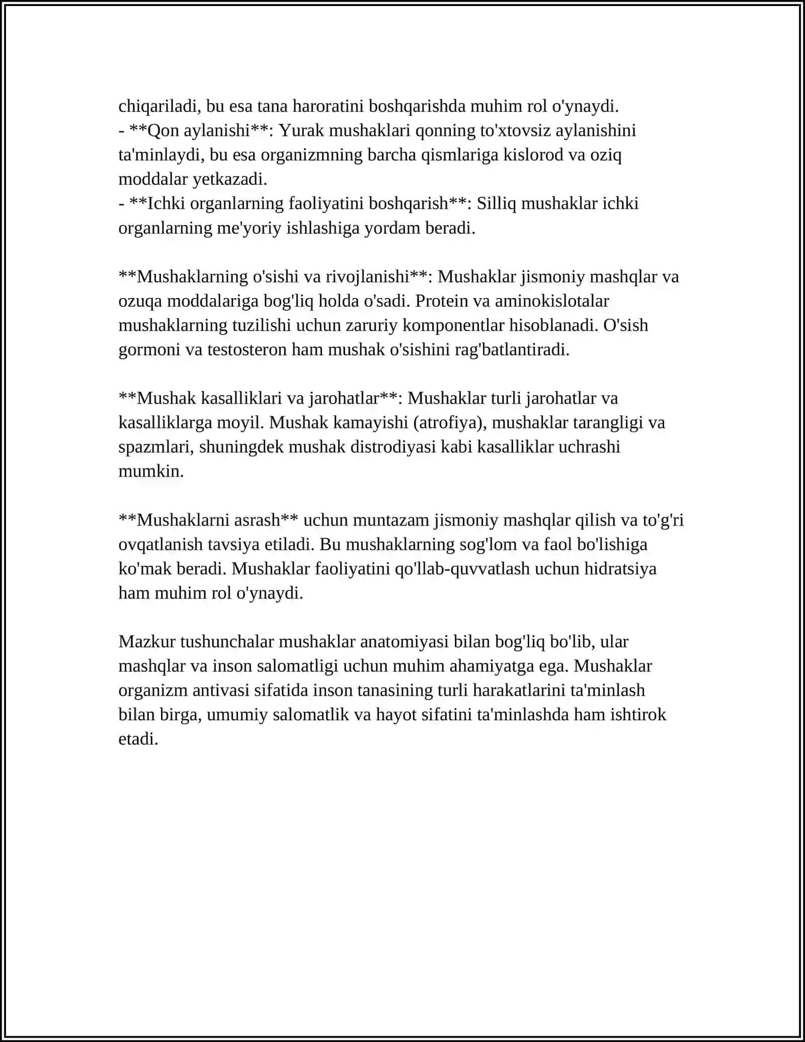 MUSHAKLAR ISHI 4