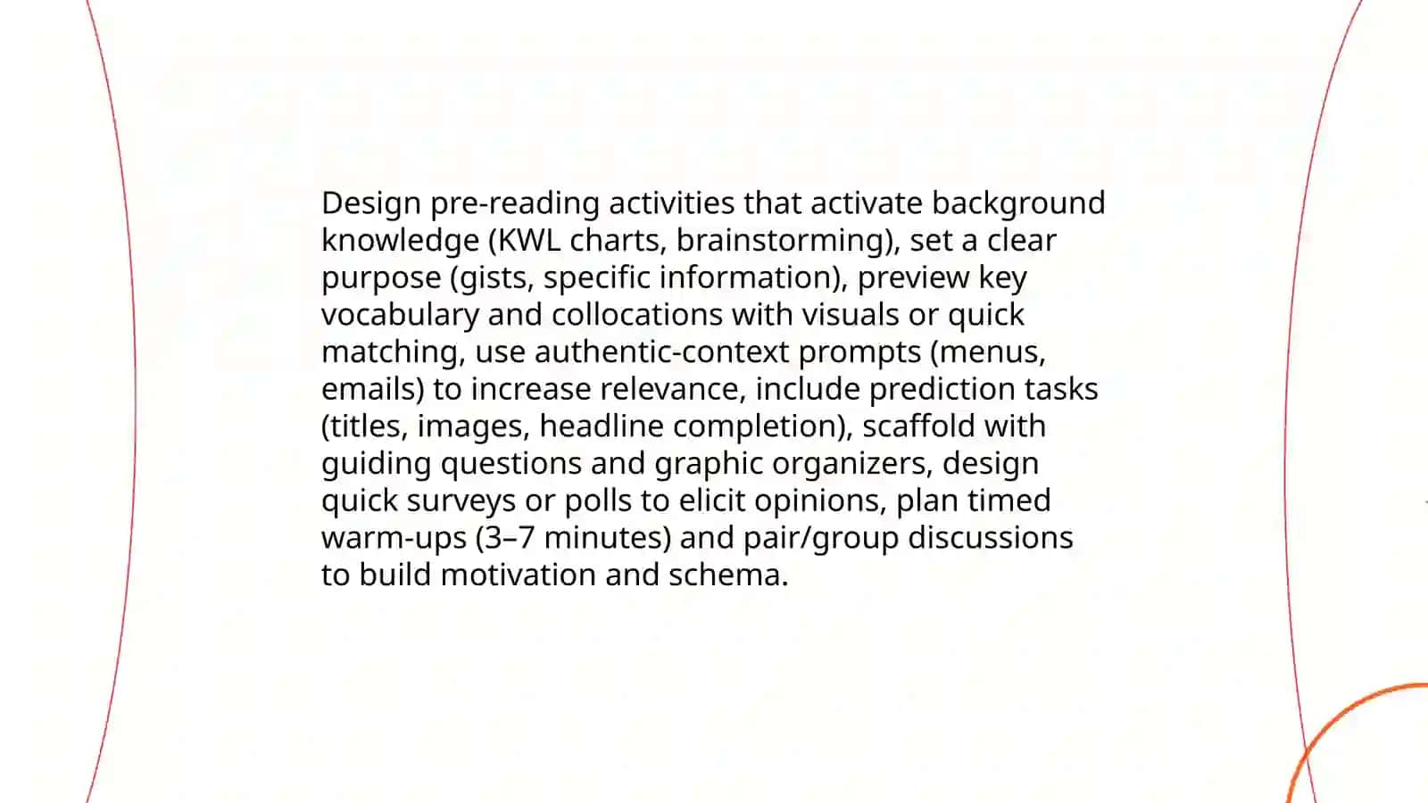 Developing reading tasks Using real life taxt 4