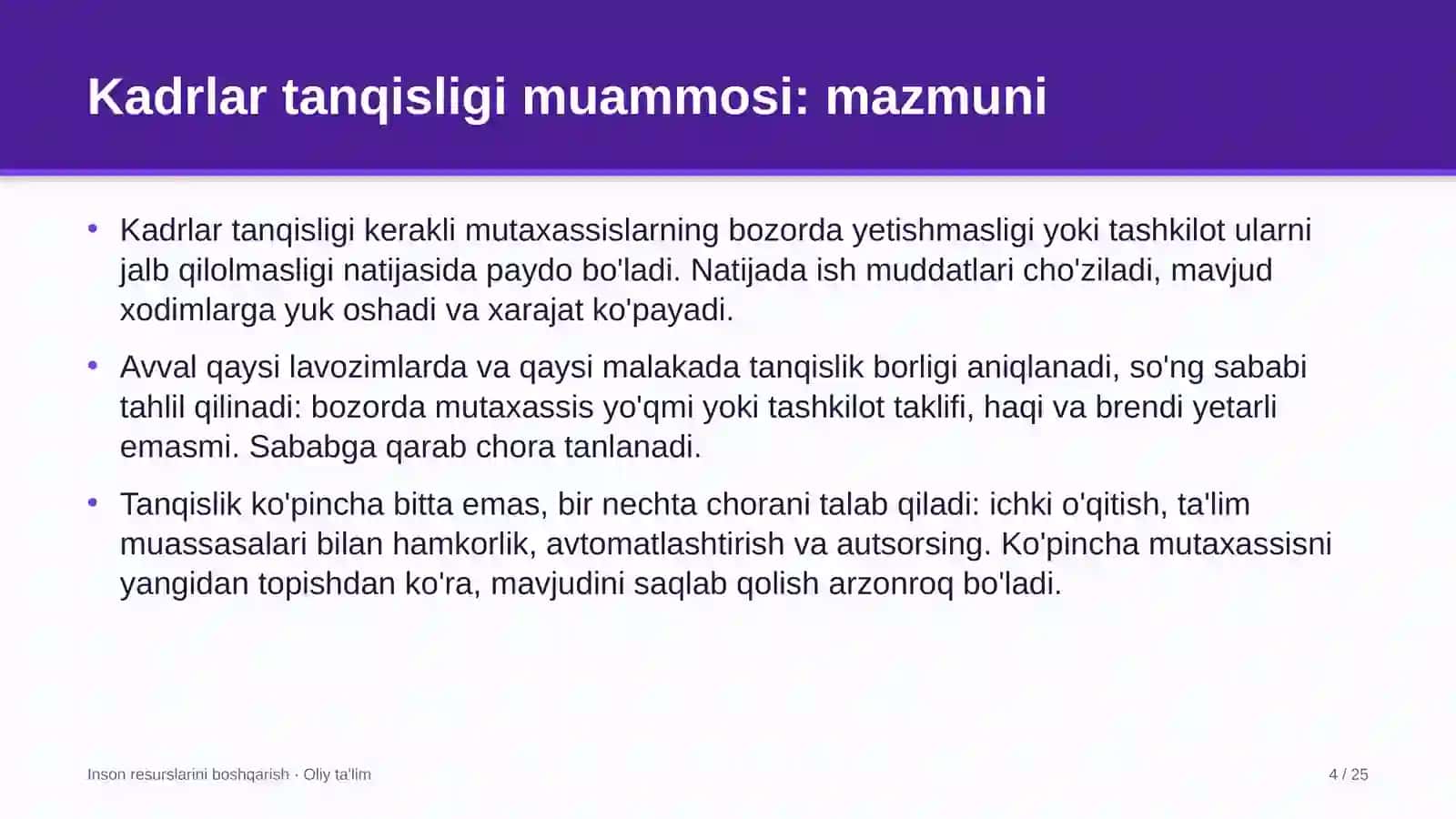 Etnoturizmda kadrlar tanqisligi muammosi 4