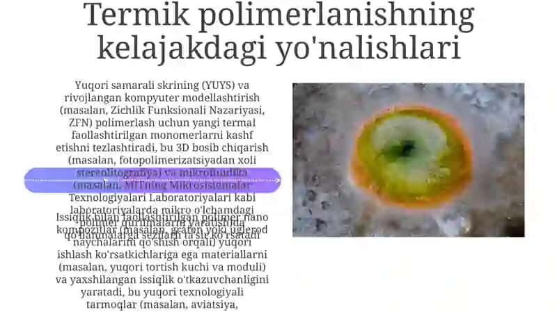 Termik polimerlanish 4