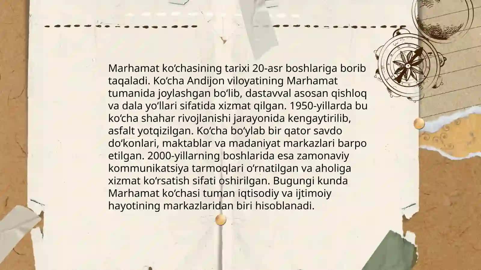 Marhamat Tumanining Qadimiy Manbalari 4