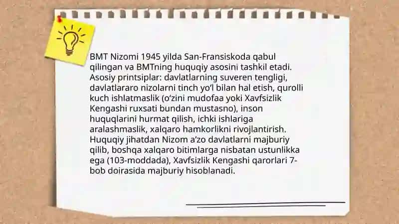 Birlashgan Millatlar Tashkilotining Tarixi 4