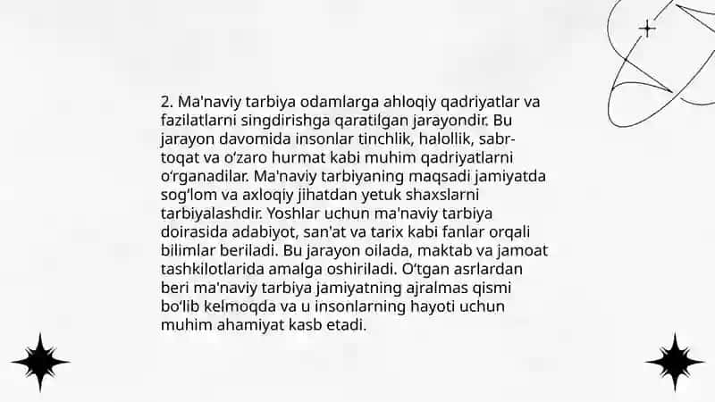 Axloqiy tarbiya 4