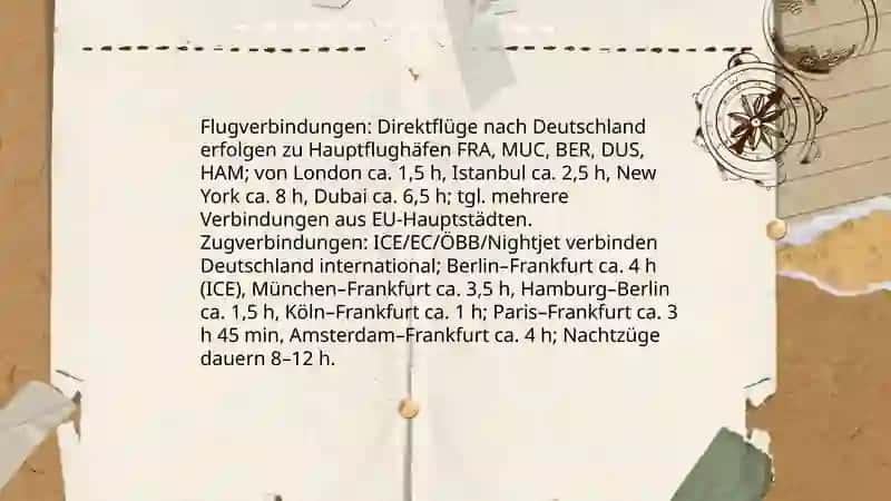 Reise nach Deutschland (Germaniyaga sayohat) 4