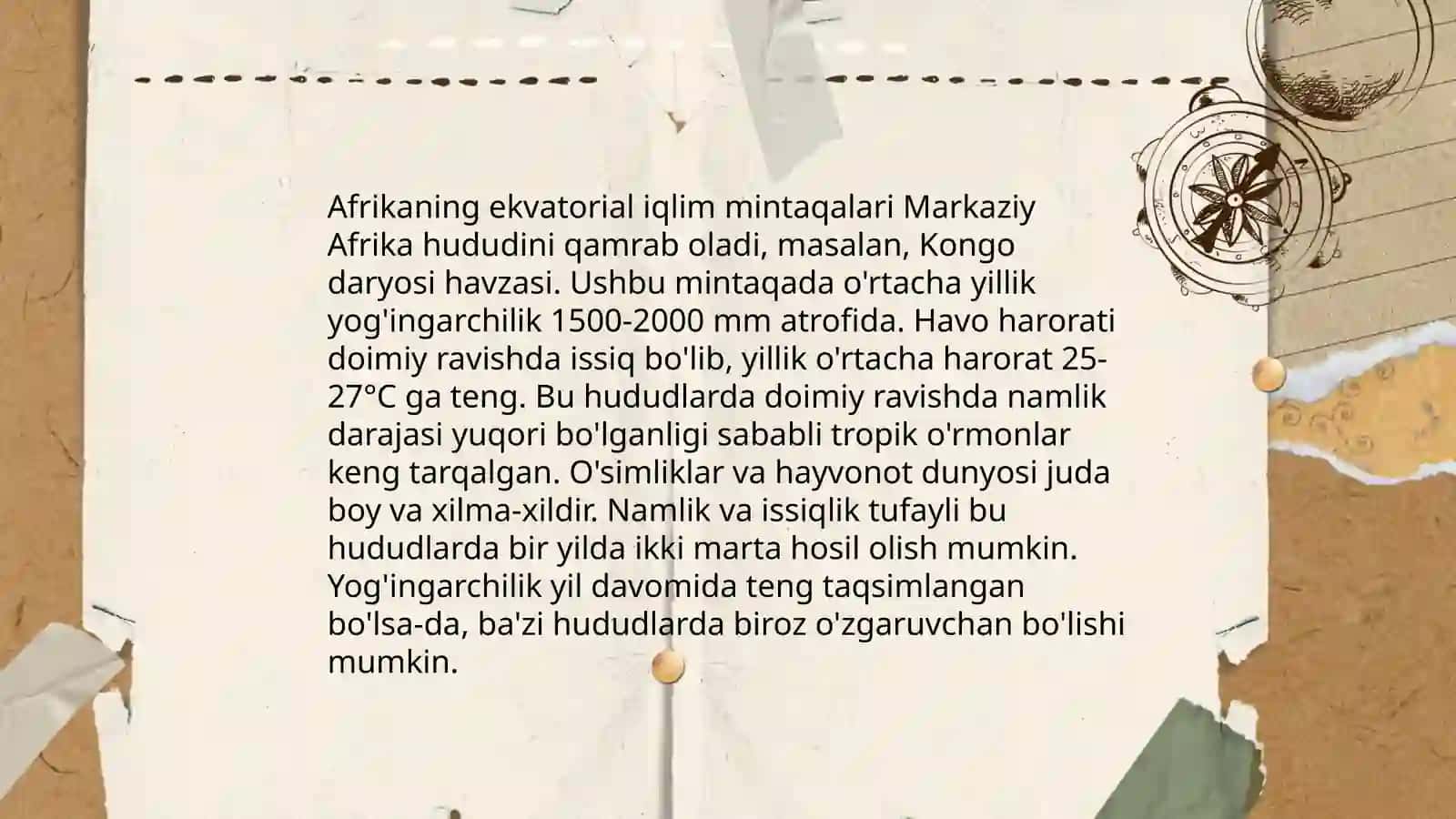 Afrikada iqlimning xususiyatlari 4