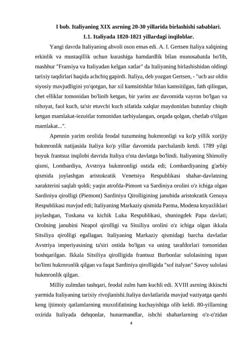ITALIYA XIX ASRDA 4