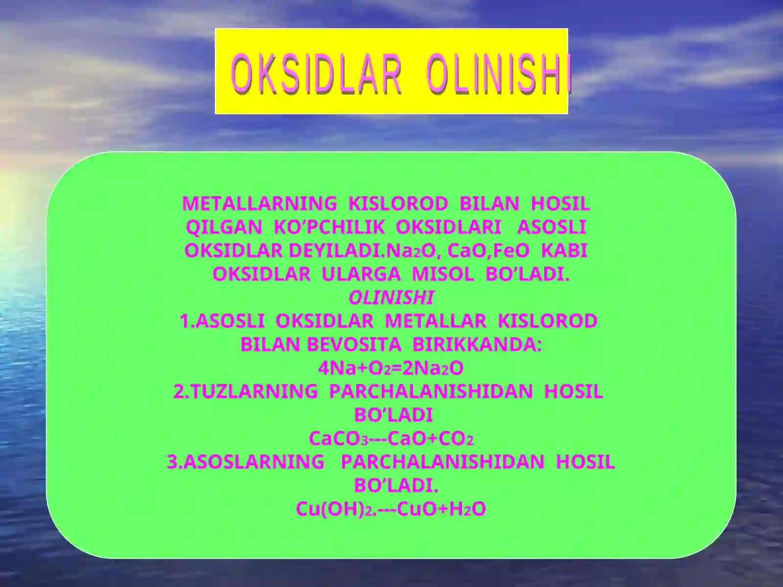 Oksidlar 4