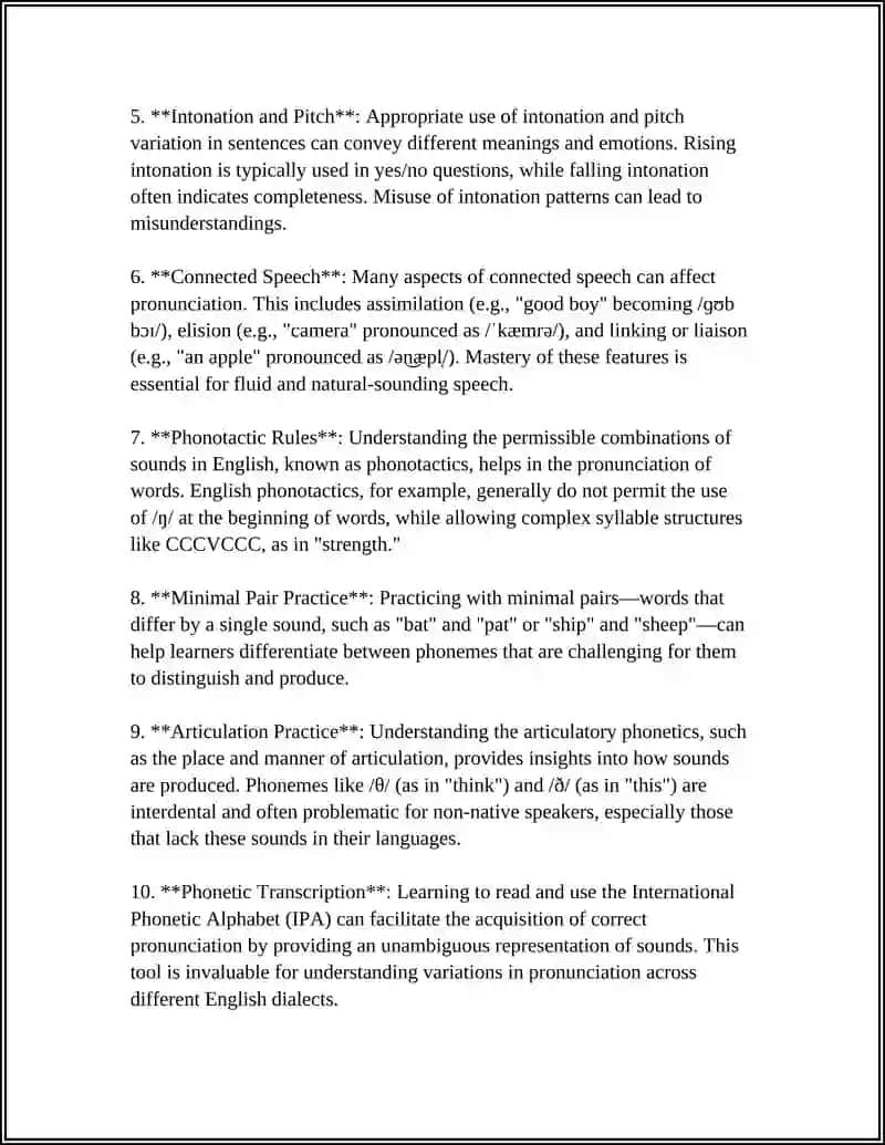 Using of Linguistic Factors 4