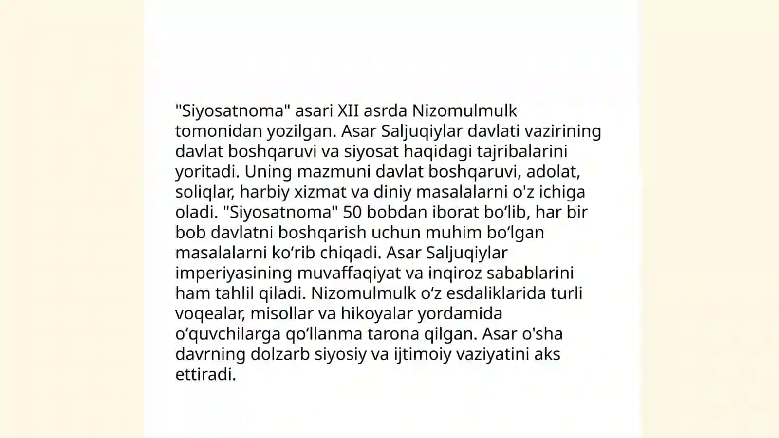 Nizom mulk siyosatnoma 4