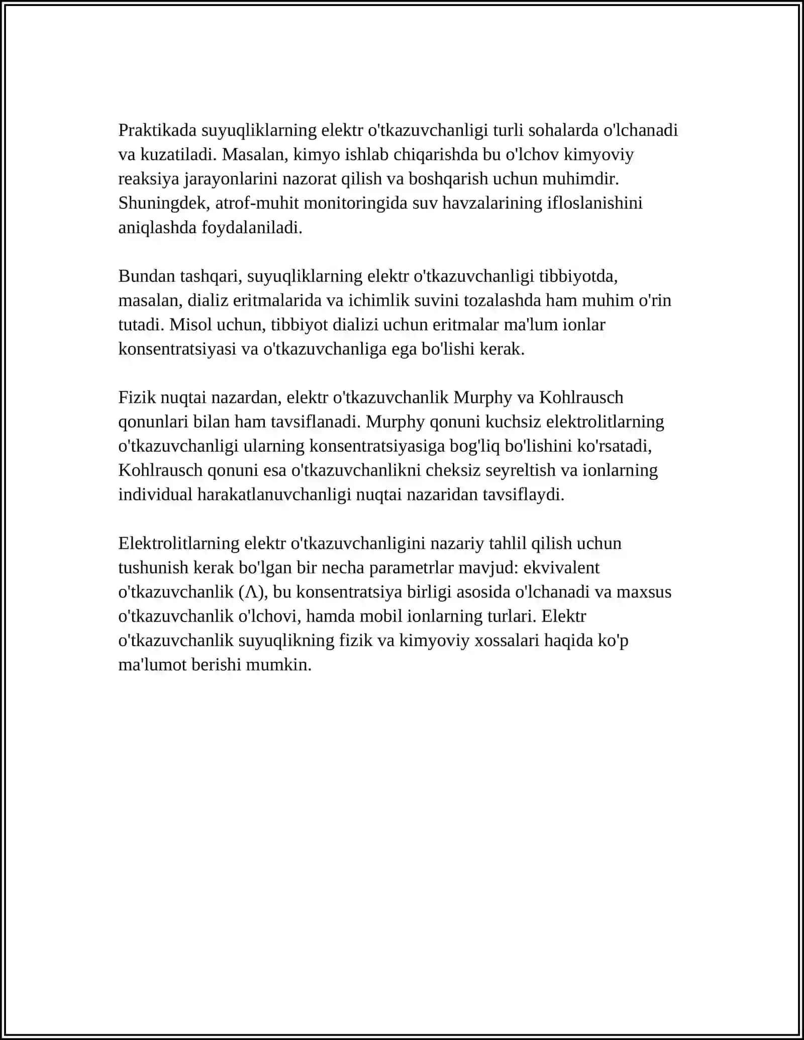 SUYUQLIKLARDA ELEKTR TOKI 4