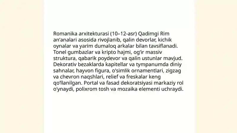 Oʻrta asrlarda Yevropa sanati 4